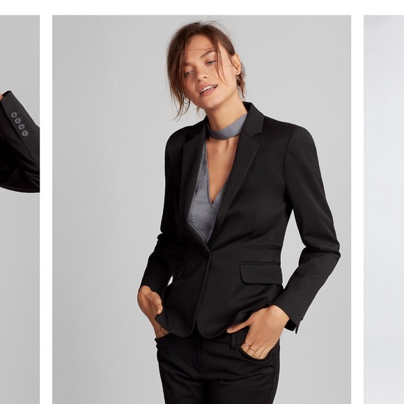 NWT express size 2 blazer suit jacket - Picture 5 of 8